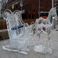 Ice Sculpture Affiche