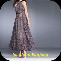 Ide Dress Panjang Malam 포스터