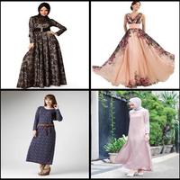 Ide Dress Panjang Malam imagem de tela 1