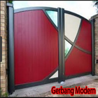 La idea de la puerta moderna icono