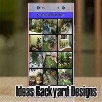 Ideas Backyard Designs โปสเตอร์