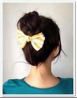 Ideas Easy Bun Hairstyles plakat