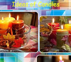Ideas of Candles Affiche