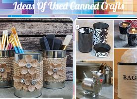 Ideas Of Used Canned Crafts পোস্টার