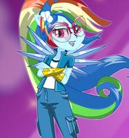 Dress up Fluttershy And Crystal Girls screenshot 1