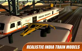 Indian Train Simulator 2017 تصوير الشاشة 1