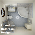 Luxurious Bathroom Design simgesi