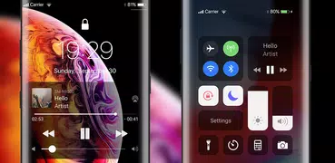 LockScreen Phone XS - Notification