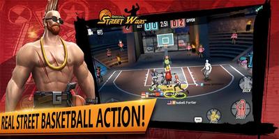 Street Wars: Basketball syot layar 1