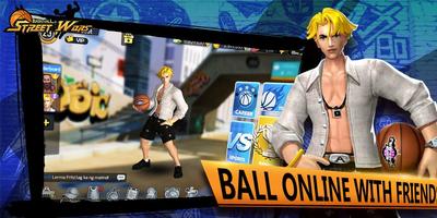 Street Wars: Basketball syot layar 2