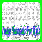 ikon Tutorial Gambar Untuk Anak-anak