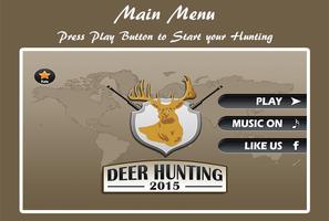 3D Sniper Jungle Hunting, Deer पोस्टर