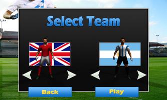 Ultimate Real Soccer League 3D captura de pantalla 1