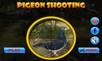 Pigeon (Kabootar) Shooting, 3D Affiche