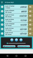 Quran Mp3 Full, 17 Reciters capture d'écran 1