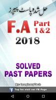 FA Part 1 & 2 Past Papers ポスター