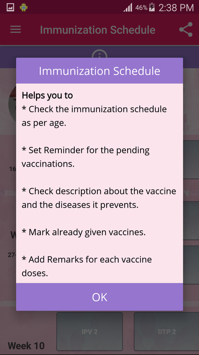 Immunization Planner screenshot 4