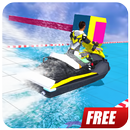 Water Slide Boat : Impossible Bike Racing Game 3D APK