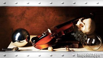 Violin Wallpaper Affiche