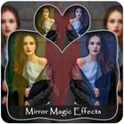 Mirror Magic Effect - Mirror Grid Photo Collage icône