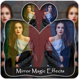 Mirror Magic Effect - Mirror Grid Photo Collage biểu tượng