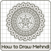 How to draw mehandi design – Mehndi design course
