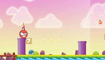 Bosske red Ball game in 4 worlds imagem de tela 1
