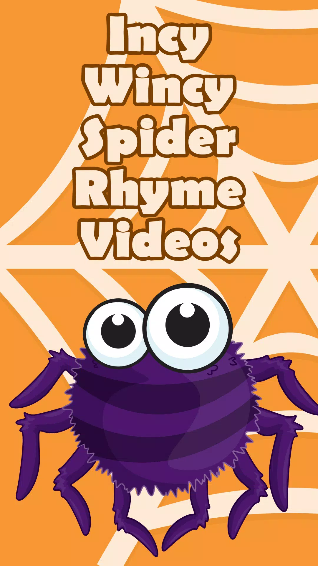 Itsy Bitsy Spider Song/ Nursery Rhyme Lyrics Poster (Download Now