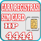 ikon Cara Registrasi Sim Card HP