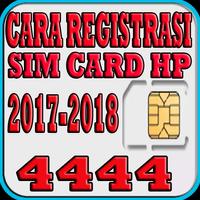 Cara Registrasi Sim Card HP โปสเตอร์