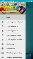 Cara Registrasi Sim Card HP syot layar 3