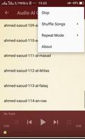 Al Quran Ahmad Saud Full Mp3 capture d'écran 3