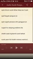 Surah Ruqyah Gangguan Jin Mp3 screenshot 2