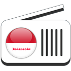 آیکون‌ Indonesia Radio Live : Stream Radio Online  FM, AM