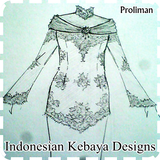 Indonesian Kebaya Designs icône