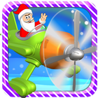 Flying Santa Claus icon