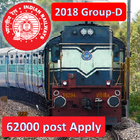 Railway 62000 Group D 2018 Aplly icon