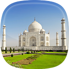 Taj Mahal Live Wallpaper icône