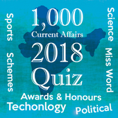India Current Affairs 2018 Quiz آئیکن