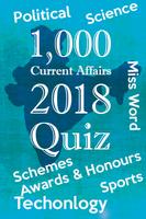 India Current Affairs 2018 Quiz Plakat