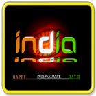 Inde Jour de l'Indépendance icône