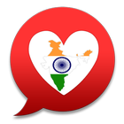 Indian WhatsUp - India's No. 1 Messenger App 圖標