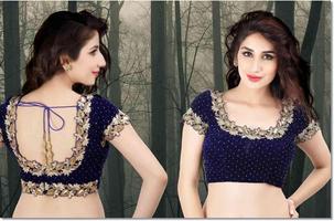 Indian Blouse Style Ideas Plakat