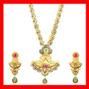 Indian Gold Necklace Design aplikacja