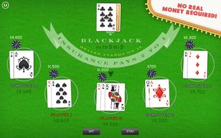 Blackjack الملصق