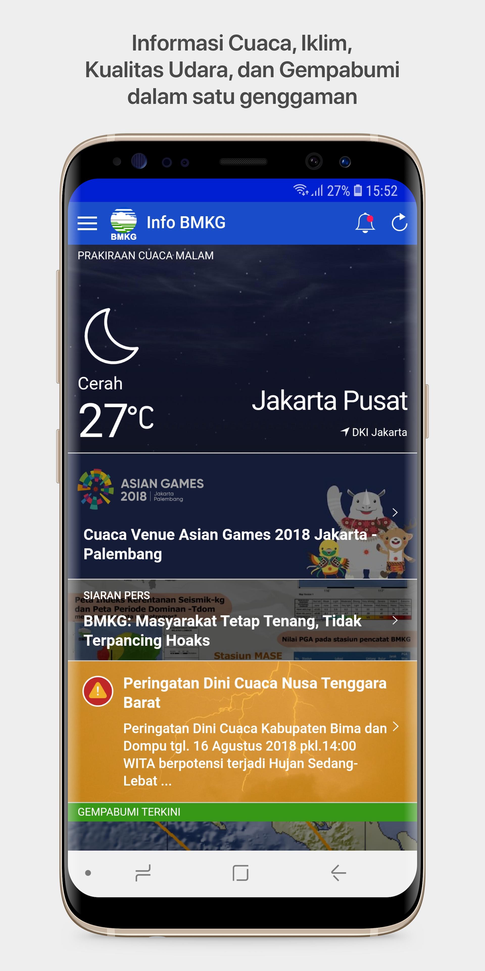 Info BMKG for Android - APK Download
