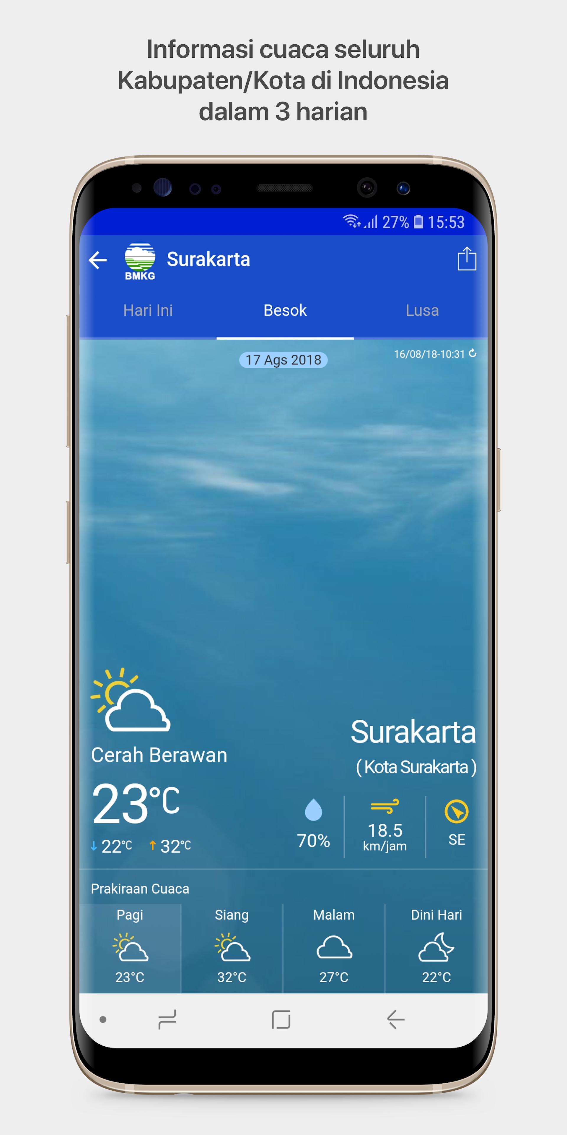 Info BMKG for Android - APK Download