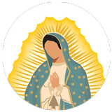 La Virgen de Guadalupe RA icône