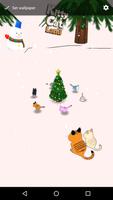 Kitty Cat Land Live Wallpaper Happy Holidays! screenshot 3