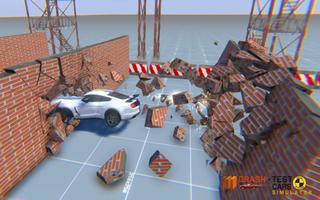 Autounfalltest Mustang GT Plakat